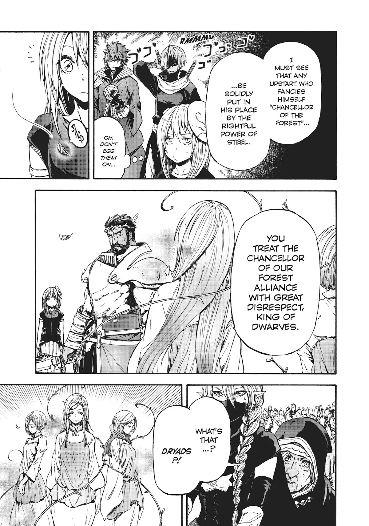 Tensei Shitara Slime Datta Ken Chapter 28 page 35 - Chapter 28: Attention on the Town of Monsters