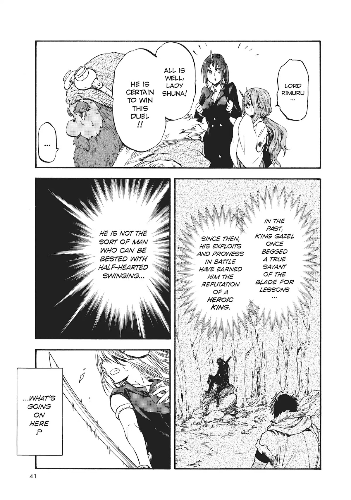Tensei Shitara Slime Datta Ken Chapter 28 page 41 - Chapter 28: Attention on the Town of Monsters