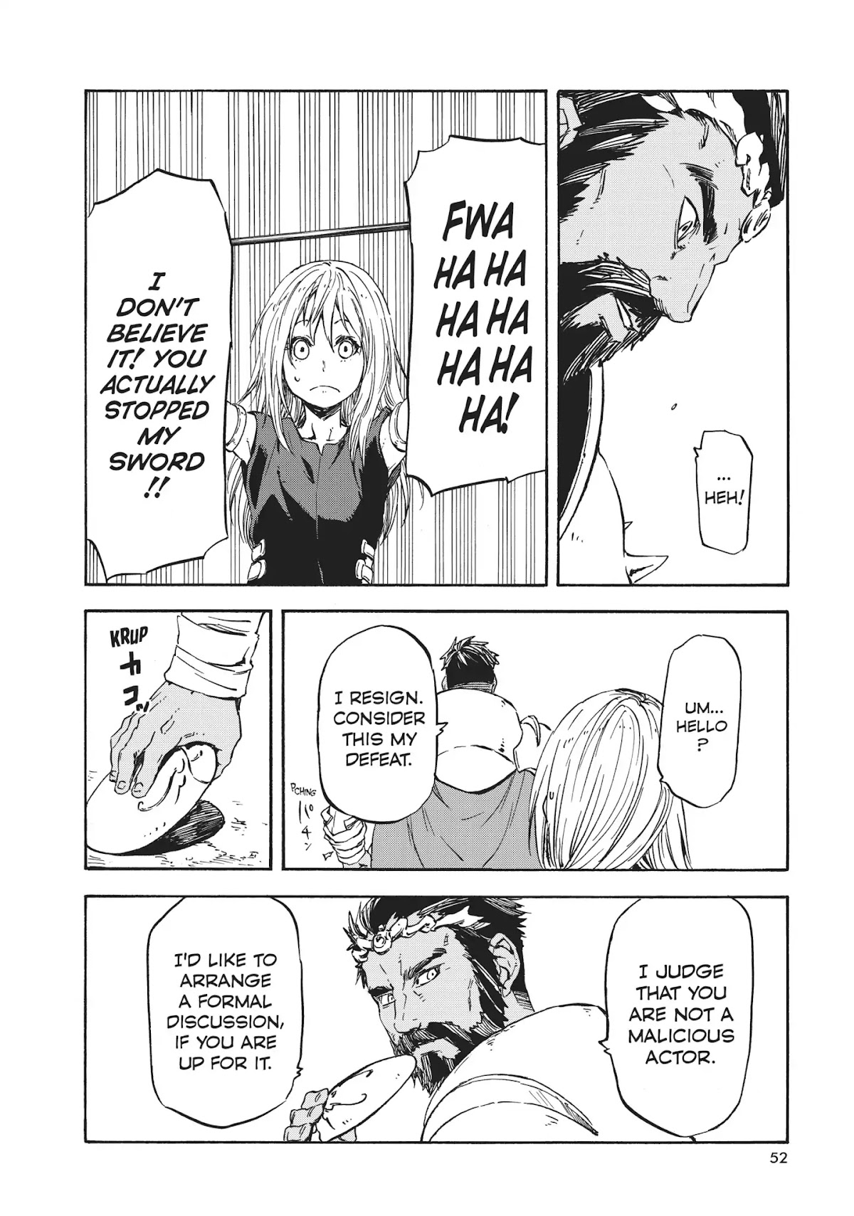 Tensei Shitara Slime Datta Ken Chapter 28 page 52 - Chapter 28: Attention on the Town of Monsters