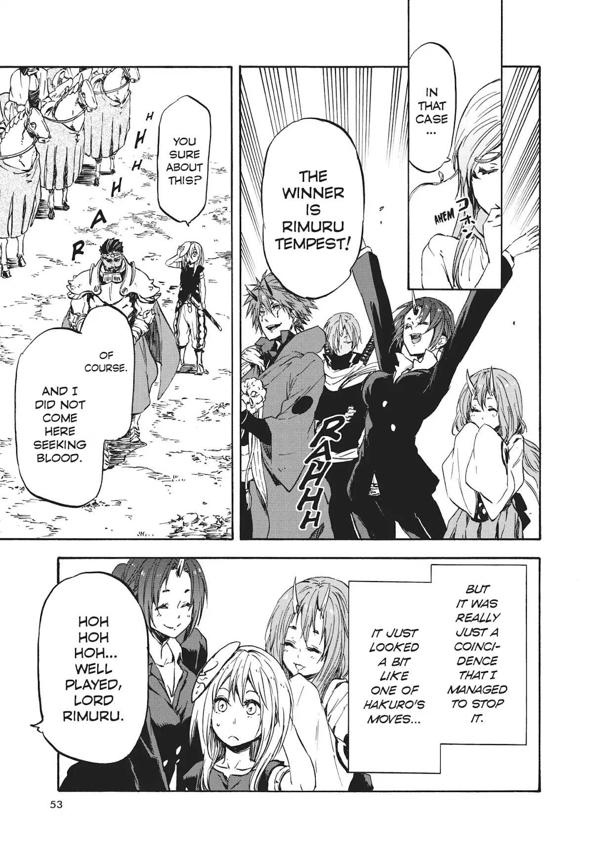 Tensei Shitara Slime Datta Ken Chapter 28 page 53 - Chapter 28: Attention on the Town of Monsters