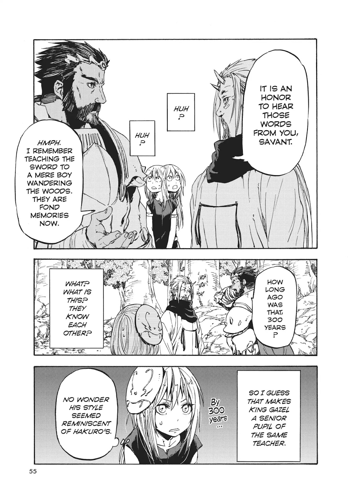 Tensei Shitara Slime Datta Ken Chapter 28 page 55 - Chapter 28: Attention on the Town of Monsters