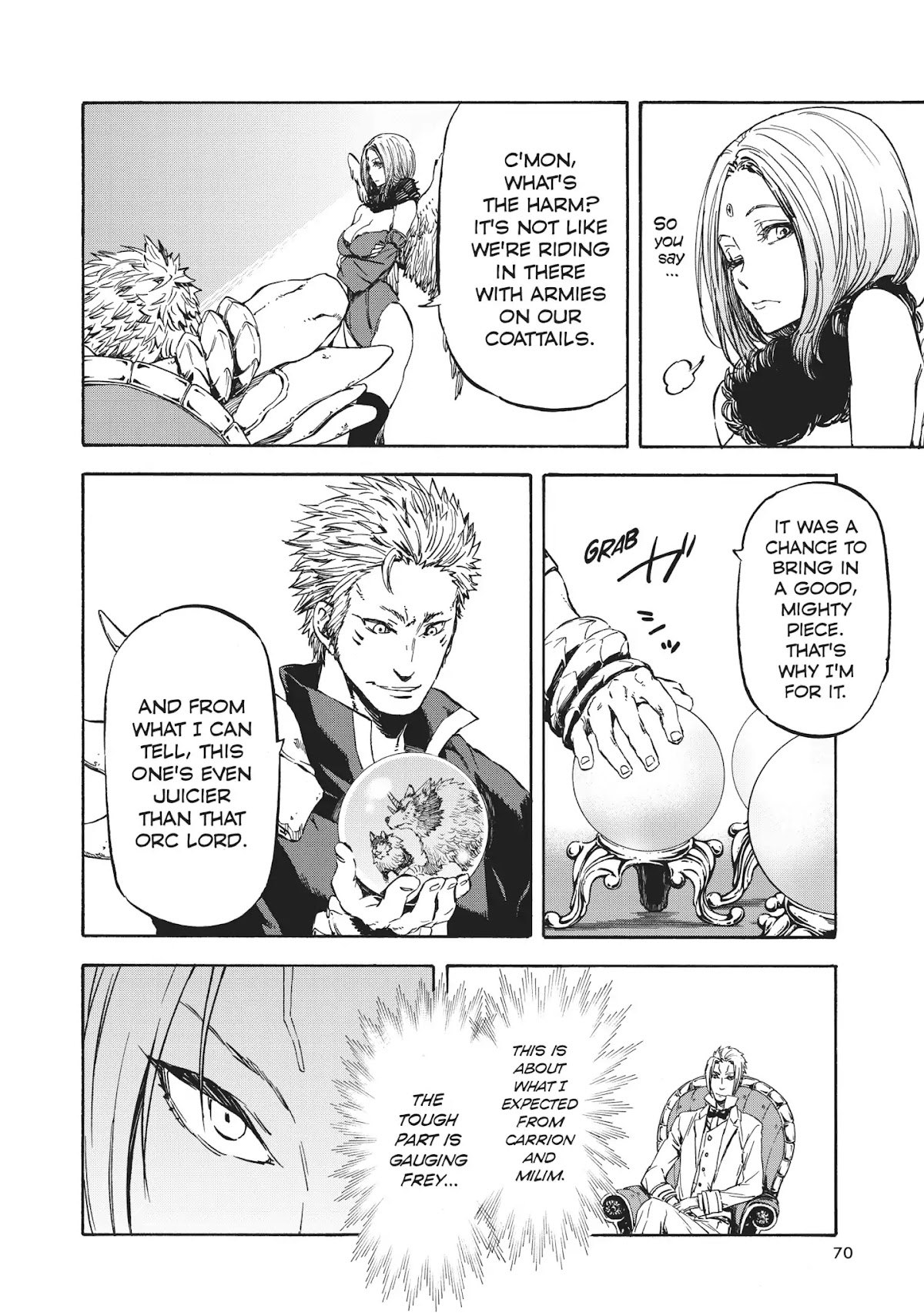Tensei Shitara Slime Datta Ken Chapter 29 page 10 - Chapter 29: Demon Lord Council