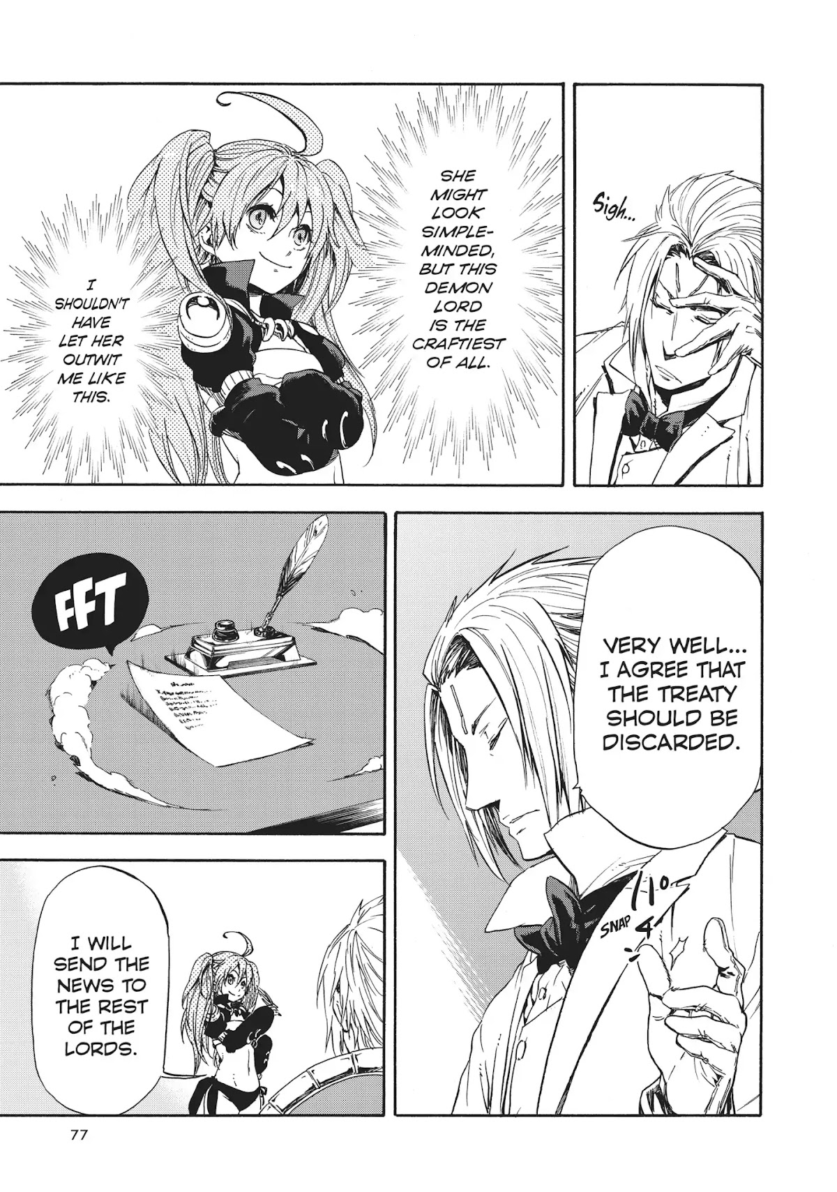 Tensei Shitara Slime Datta Ken Chapter 29 page 17 - Chapter 29: Demon Lord Council