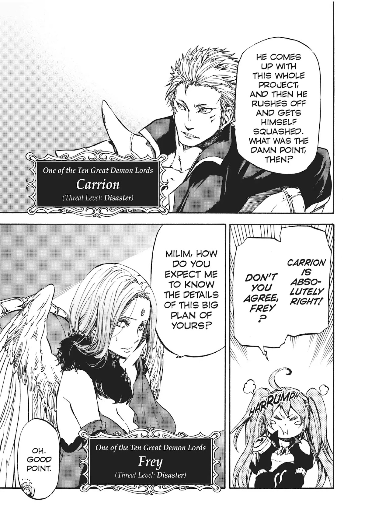 Tensei Shitara Slime Datta Ken Chapter 29 page 3 - Chapter 29: Demon Lord Council