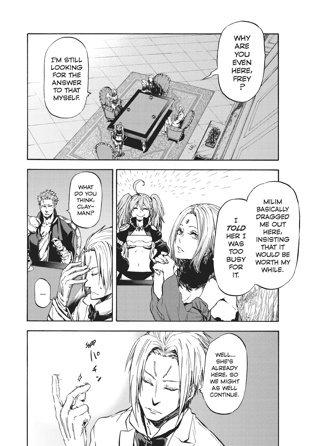 Tensei Shitara Slime Datta Ken Chapter 29 page 4 - Chapter 29: Demon Lord Council