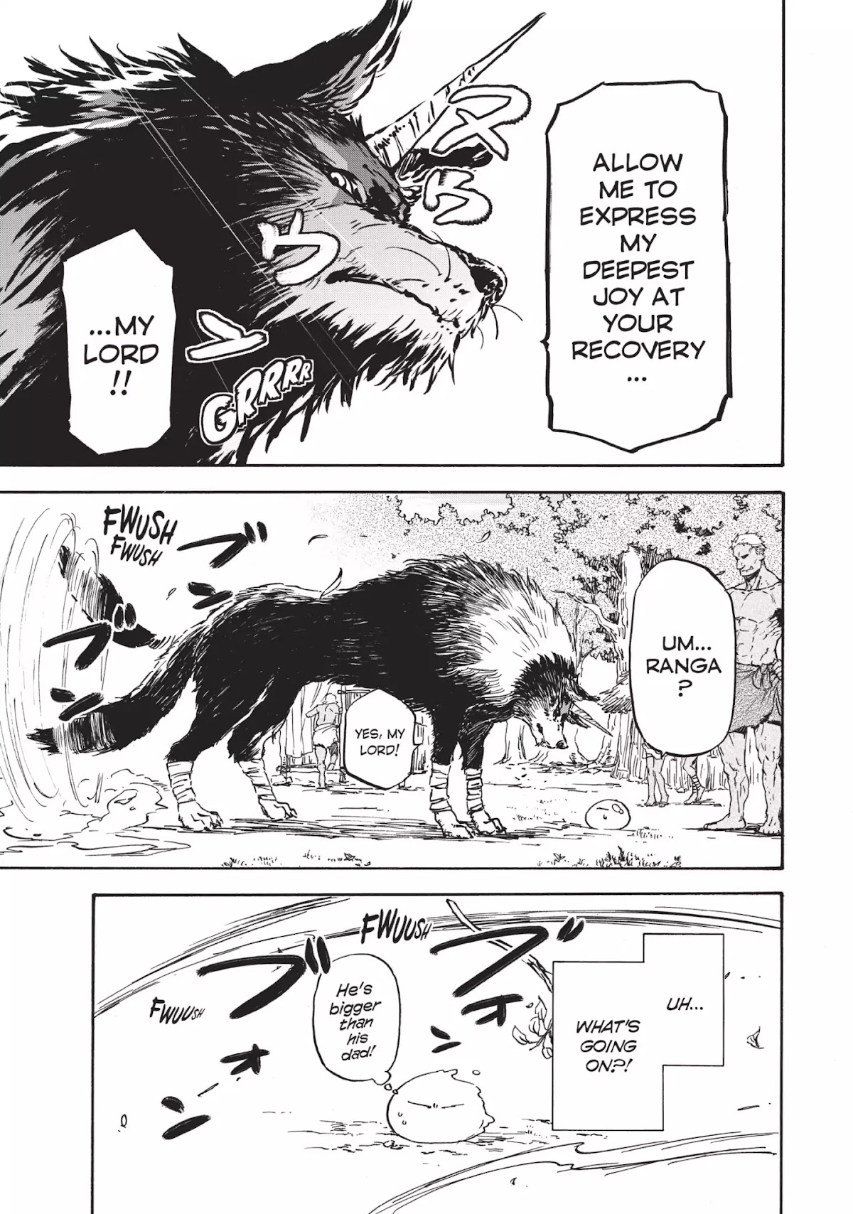 Tensei Shitara Slime Datta Ken Chapter 3 page 32 - Chapter 3: Master of the Direwolves