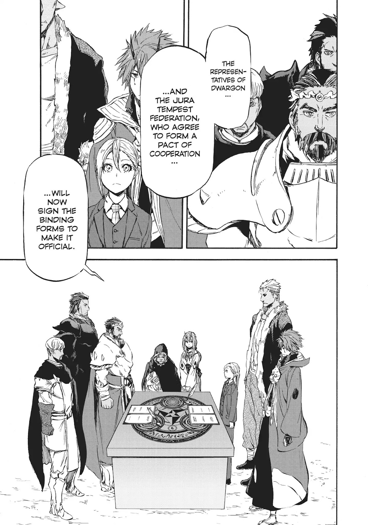 Tensei Shitara Slime Datta Ken Chapter 30 page 1 - Chapter 30: A Place of Rest