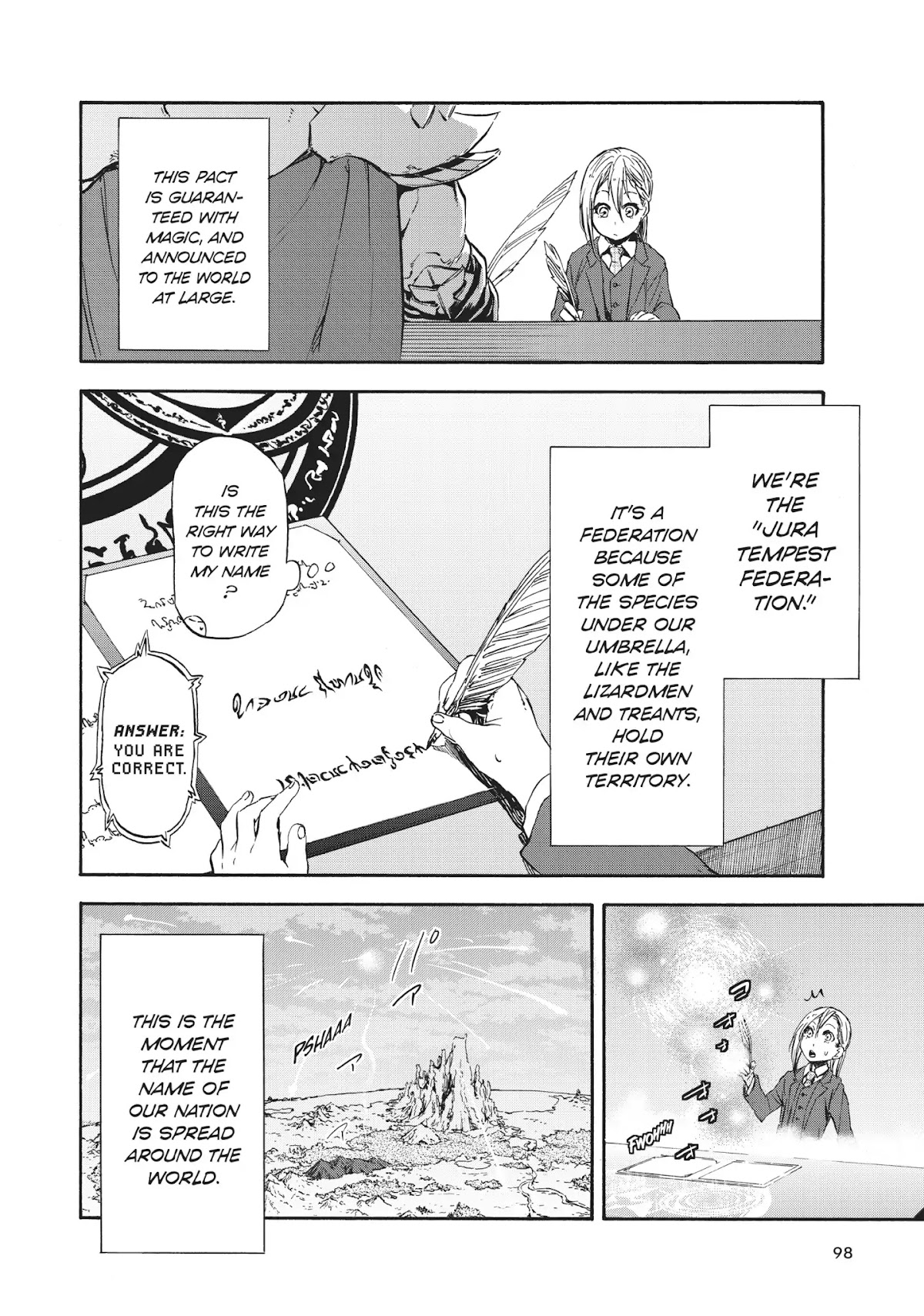 Tensei Shitara Slime Datta Ken Chapter 30 page 2 - Chapter 30: A Place of Rest