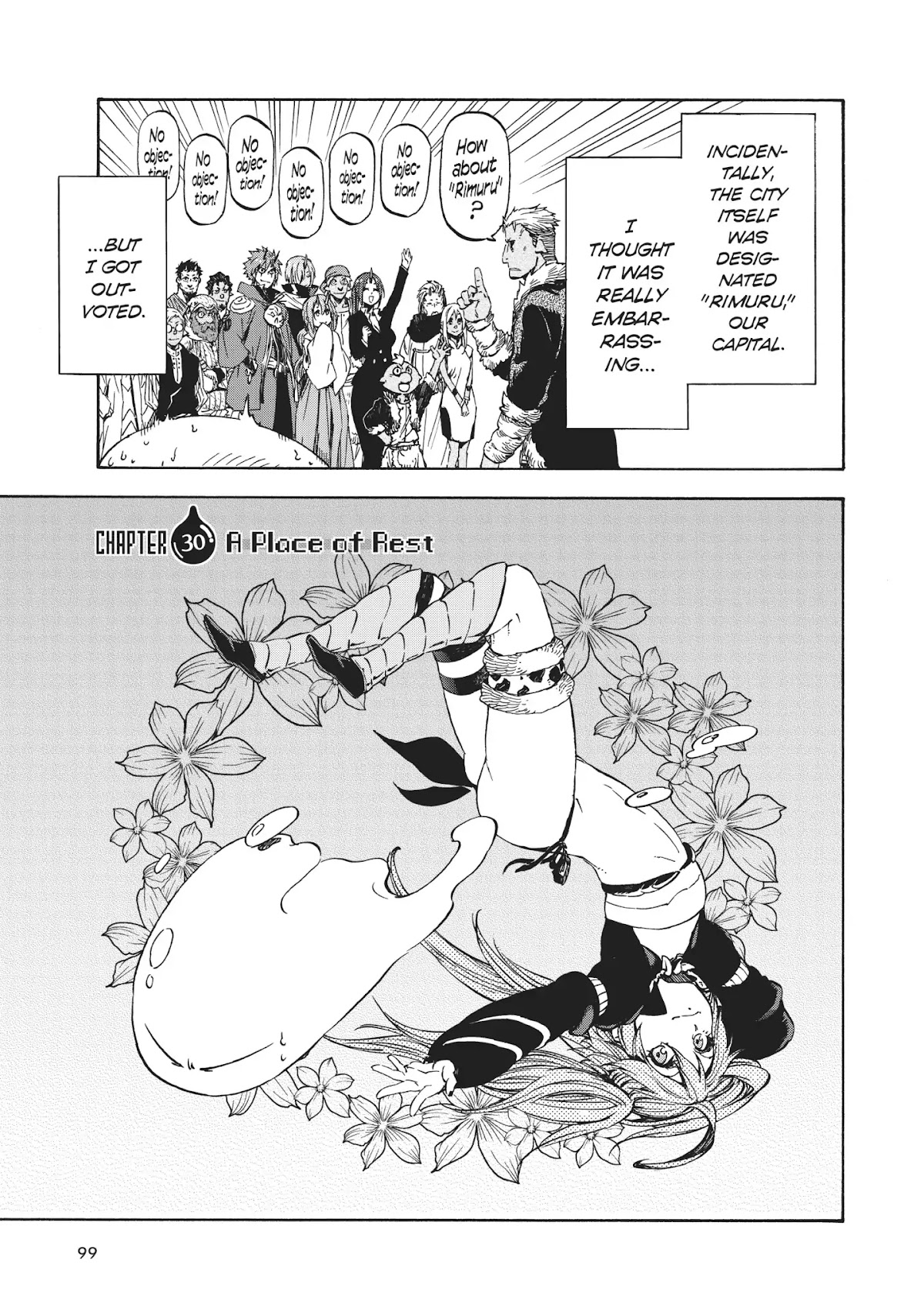 Tensei Shitara Slime Datta Ken Chapter 30 page 3 - Chapter 30: A Place of Rest