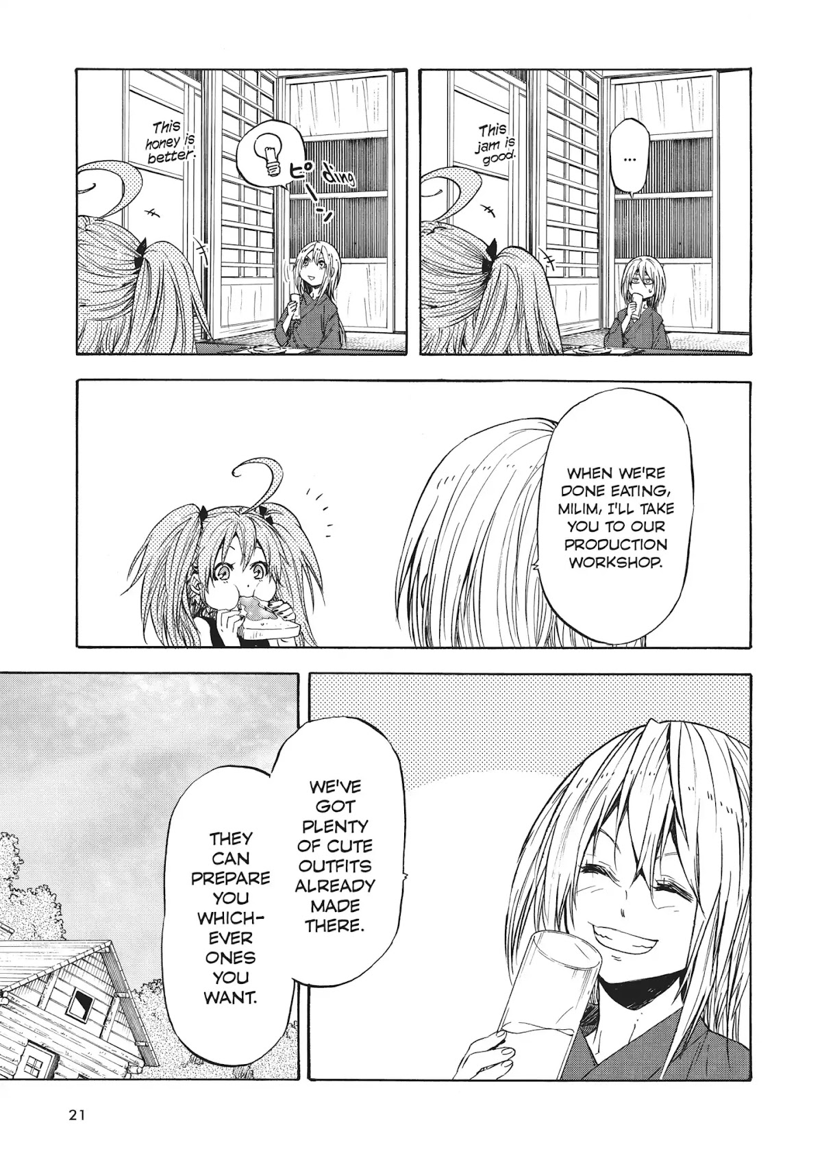 Tensei Shitara Slime Datta Ken Chapter 32 page 21 - Chapter 32: Milim the Whirlwind (Part 2)
