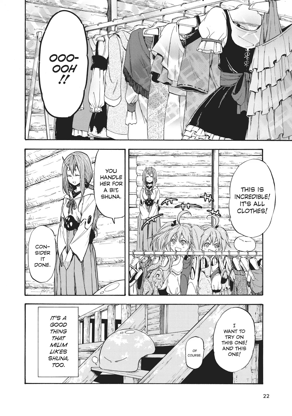 Tensei Shitara Slime Datta Ken Chapter 32 page 22 - Chapter 32: Milim the Whirlwind (Part 2)
