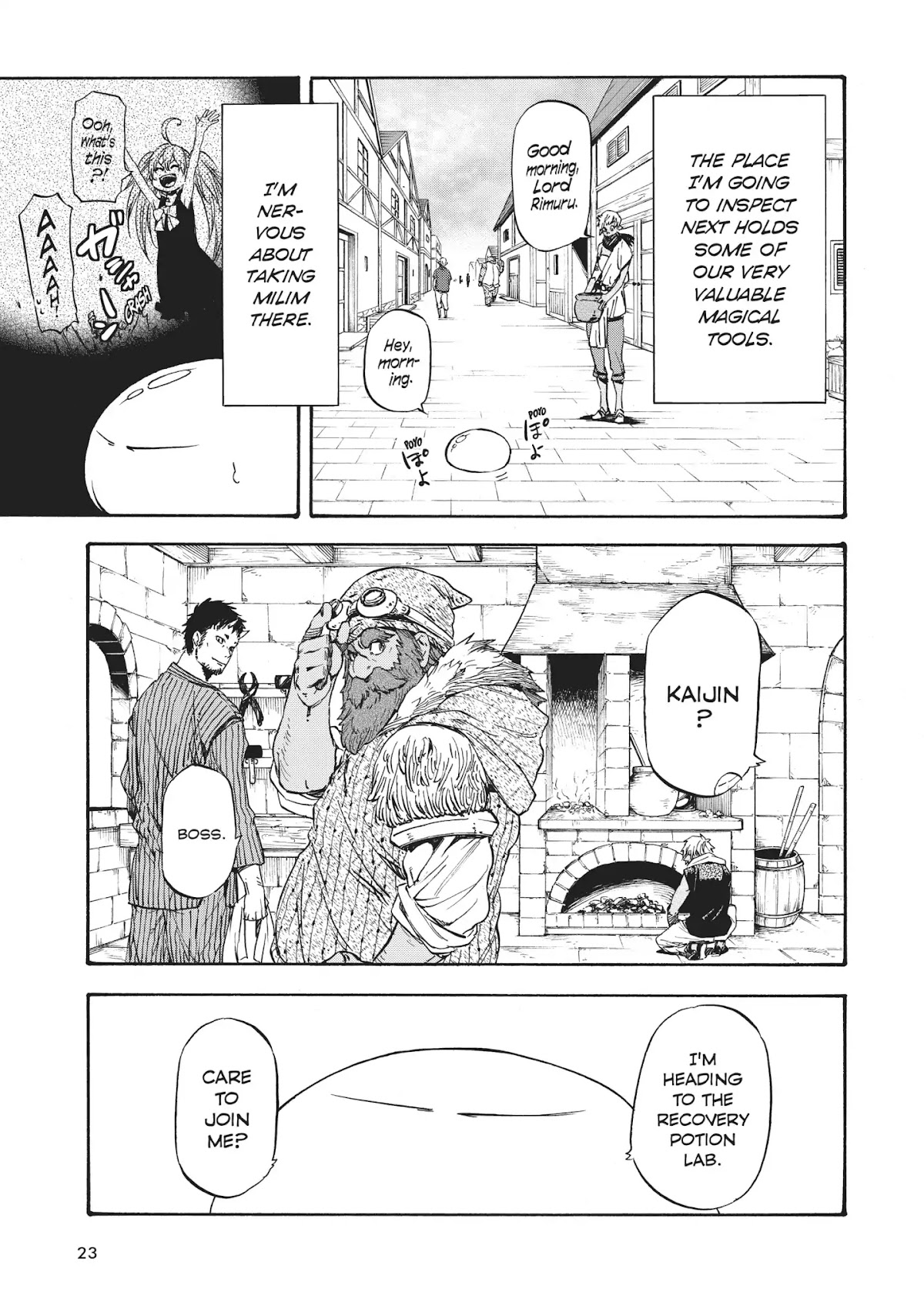 Tensei Shitara Slime Datta Ken Chapter 32 page 23 - Chapter 32: Milim the Whirlwind (Part 2)