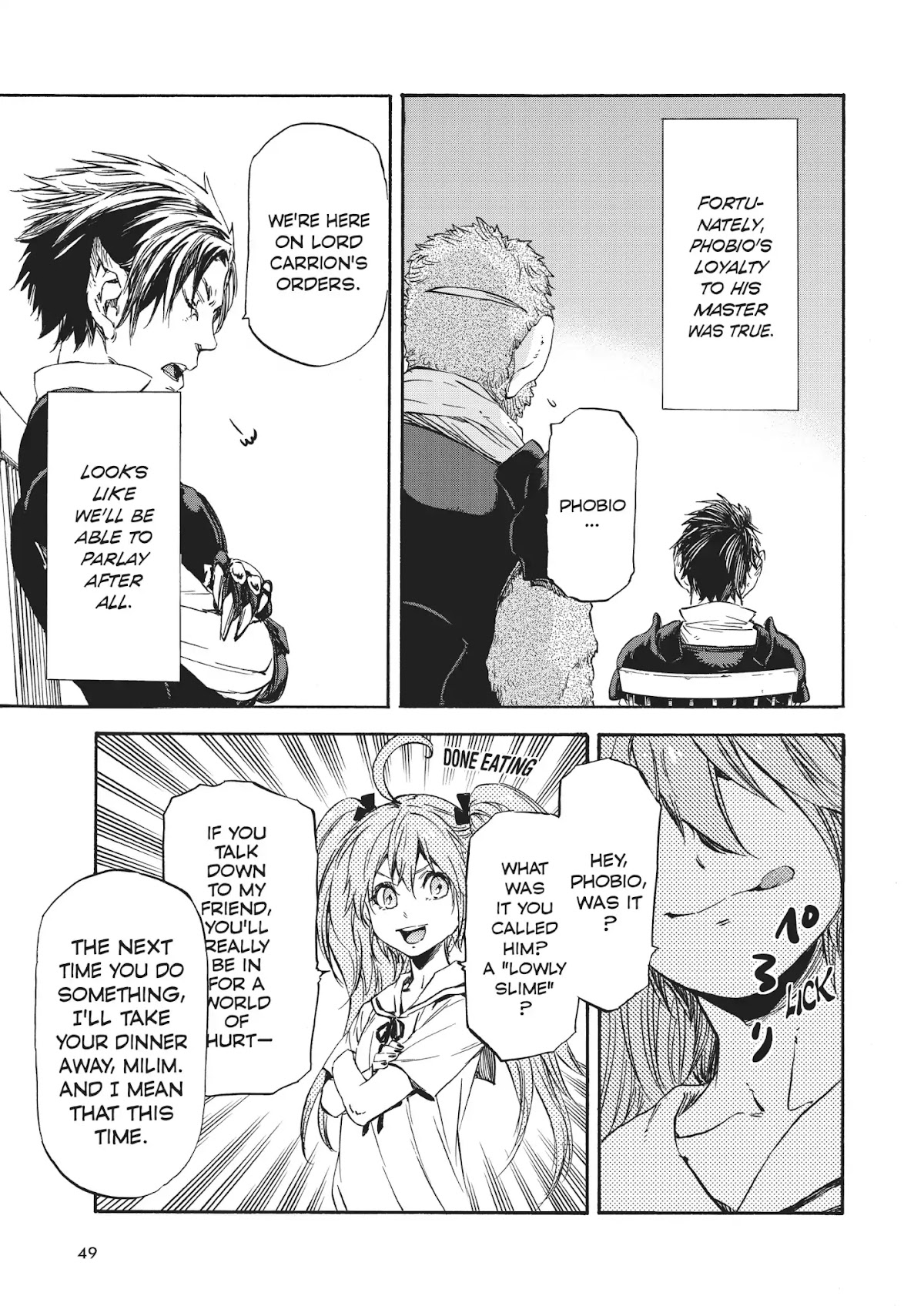 Tensei Shitara Slime Datta Ken Chapter 33 page 13 - Chapter 33: The Demon Lord's Plot