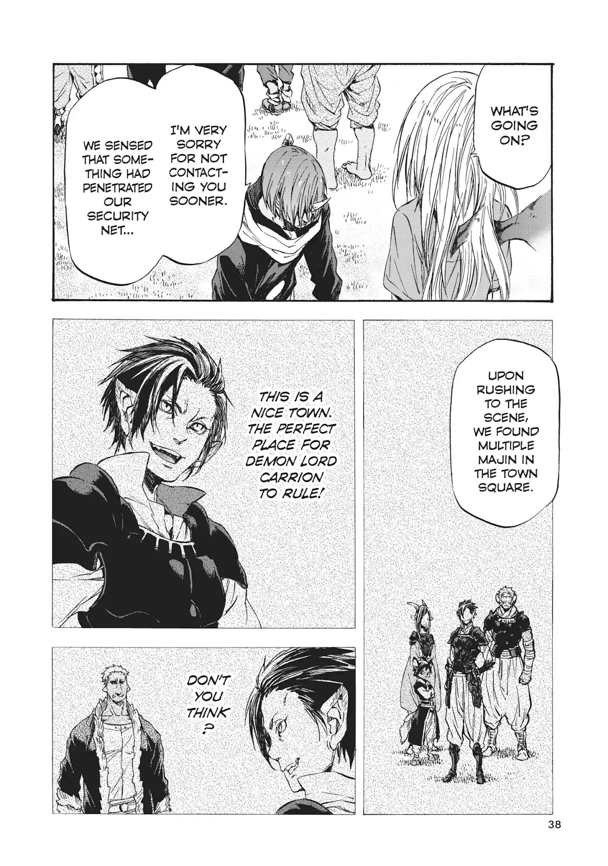 Tensei Shitara Slime Datta Ken Chapter 33 page 2 - Chapter 33: The Demon Lord's Plot