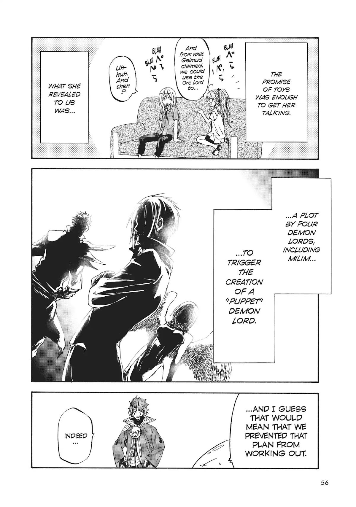 Tensei Shitara Slime Datta Ken Chapter 33 page 20 - Chapter 33: The Demon Lord's Plot