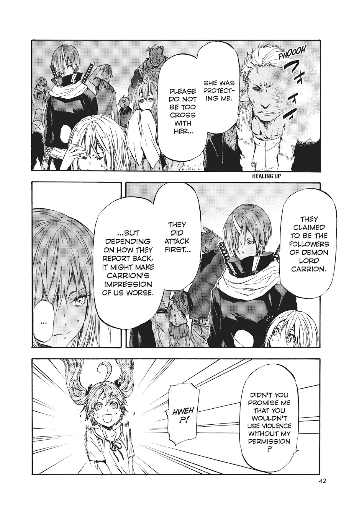 Tensei Shitara Slime Datta Ken Chapter 33 page 6 - Chapter 33: The Demon Lord's Plot