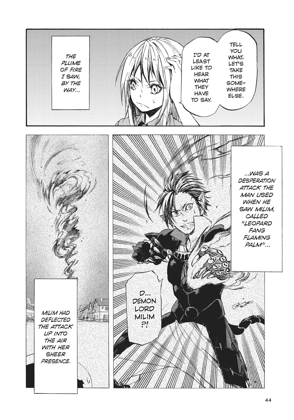 Tensei Shitara Slime Datta Ken Chapter 33 page 8 - Chapter 33: The Demon Lord's Plot