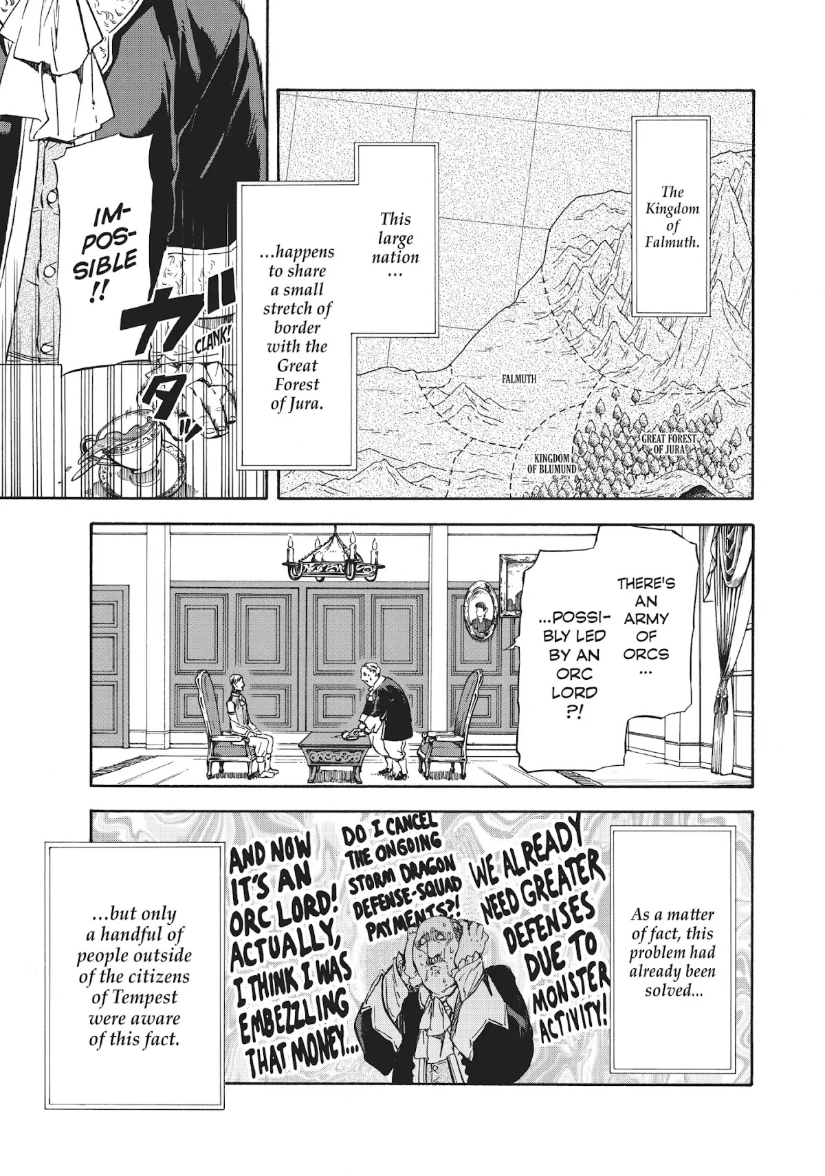 Tensei Shitara Slime Datta Ken Chapter 34 page 1 - Chapter 34: Visitors to the Land of Monsters
