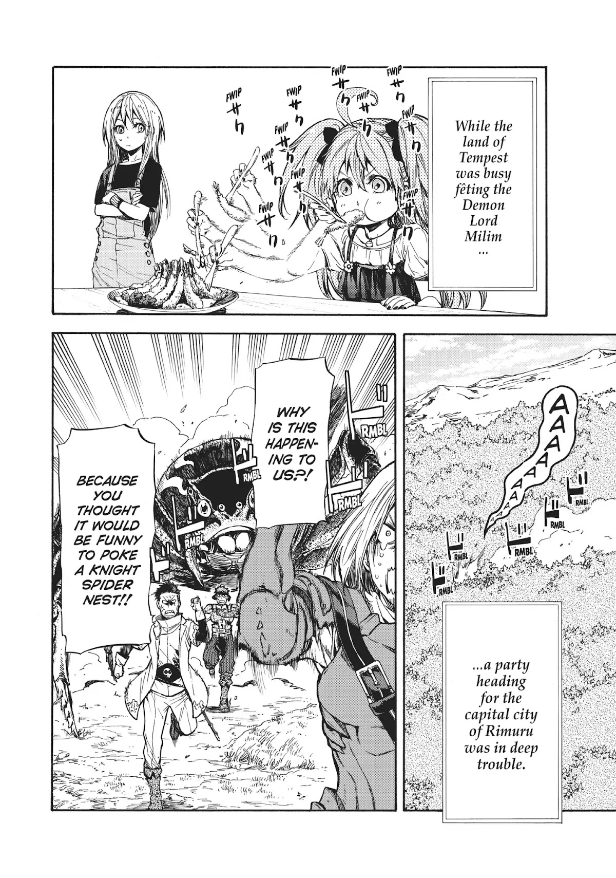 Tensei Shitara Slime Datta Ken Chapter 34 page 4 - Chapter 34: Visitors to the Land of Monsters