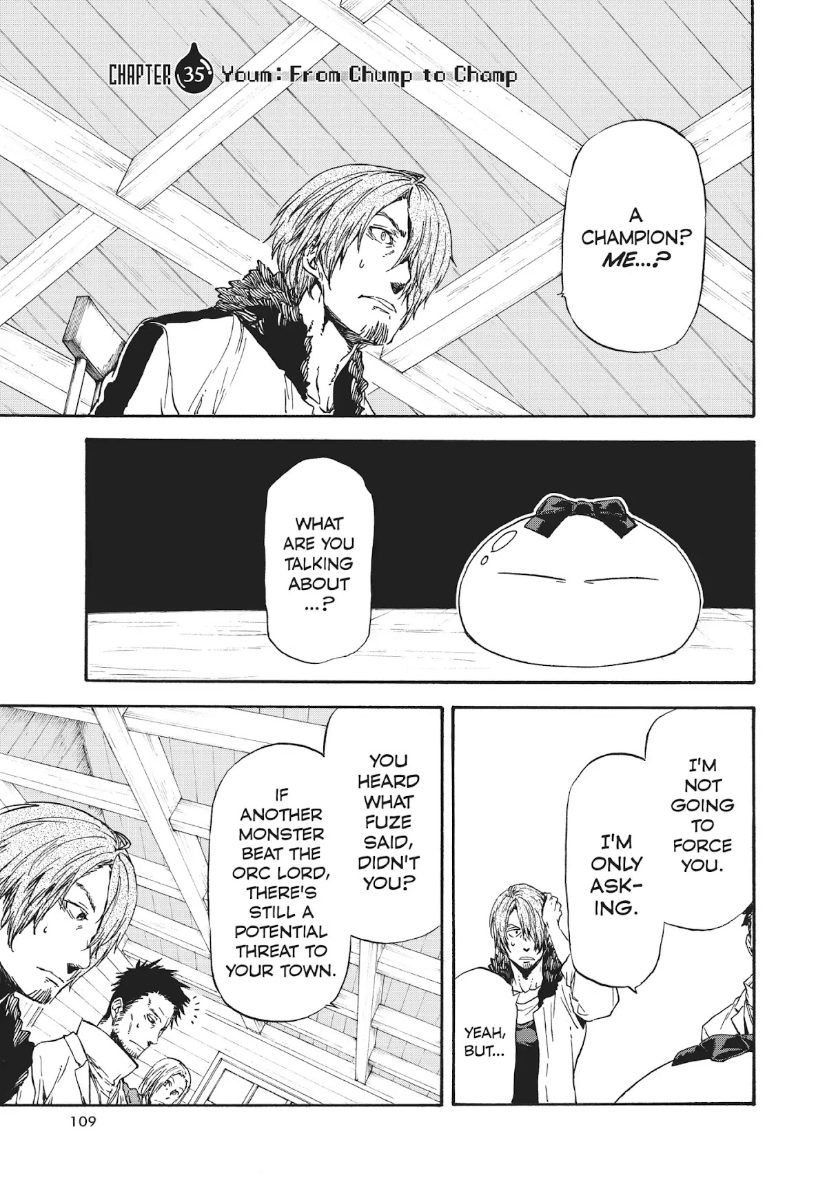 Tensei Shitara Slime Datta Ken Chapter 35 page 1 - Chapter 35: Youm - From Chump To Champ