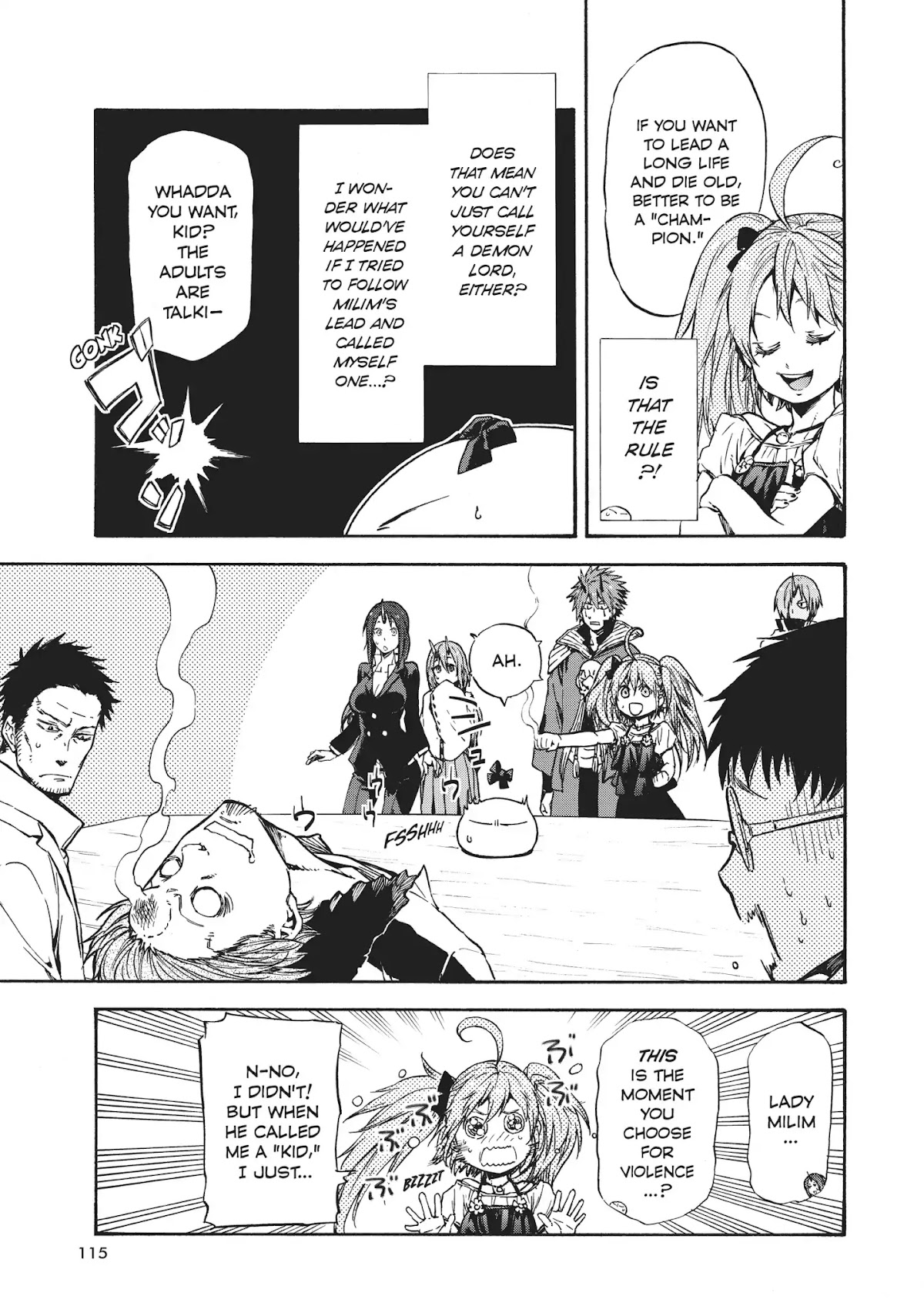 Tensei Shitara Slime Datta Ken Chapter 35 page 7 - Chapter 35: Youm - From Chump To Champ