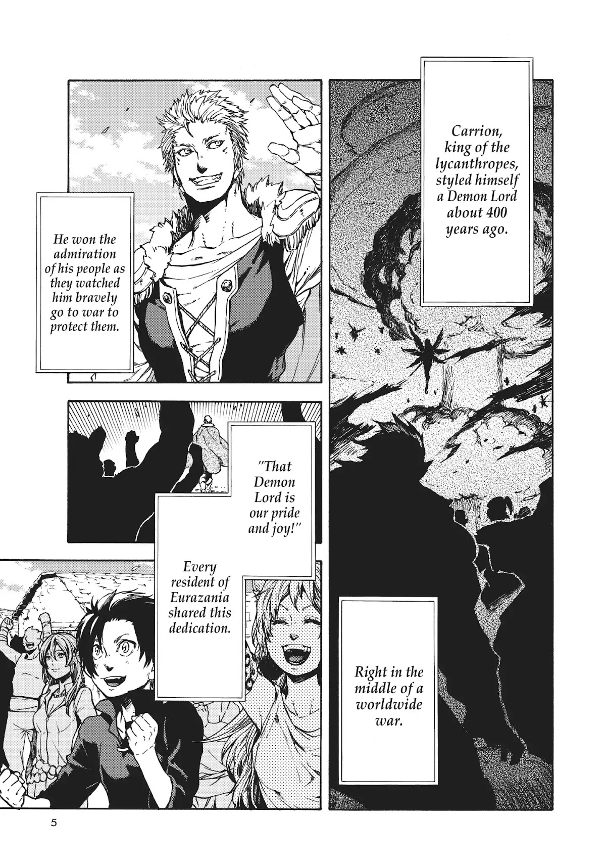 Tensei Shitara Slime Datta Ken Chapter 36 page 5 - Chapter 36: Dispatch from the Overseer
