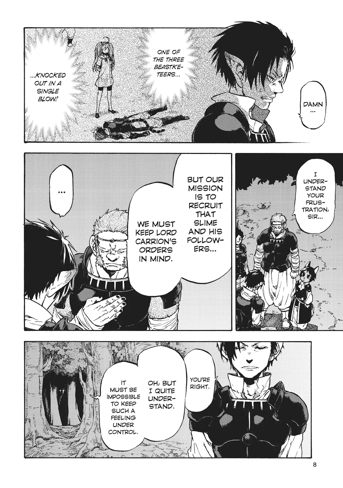 Tensei Shitara Slime Datta Ken Chapter 36 page 8 - Chapter 36: Dispatch from the Overseer