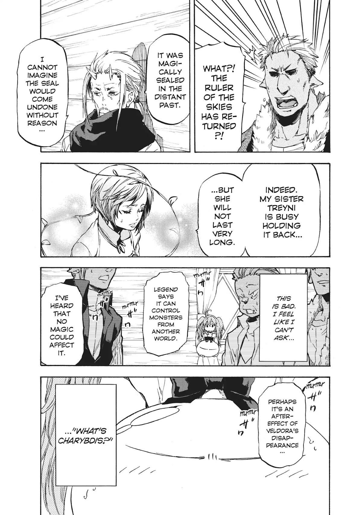 Tensei Shitara Slime Datta Ken Chapter 37 page 1 - Chapter 37: Charybdis