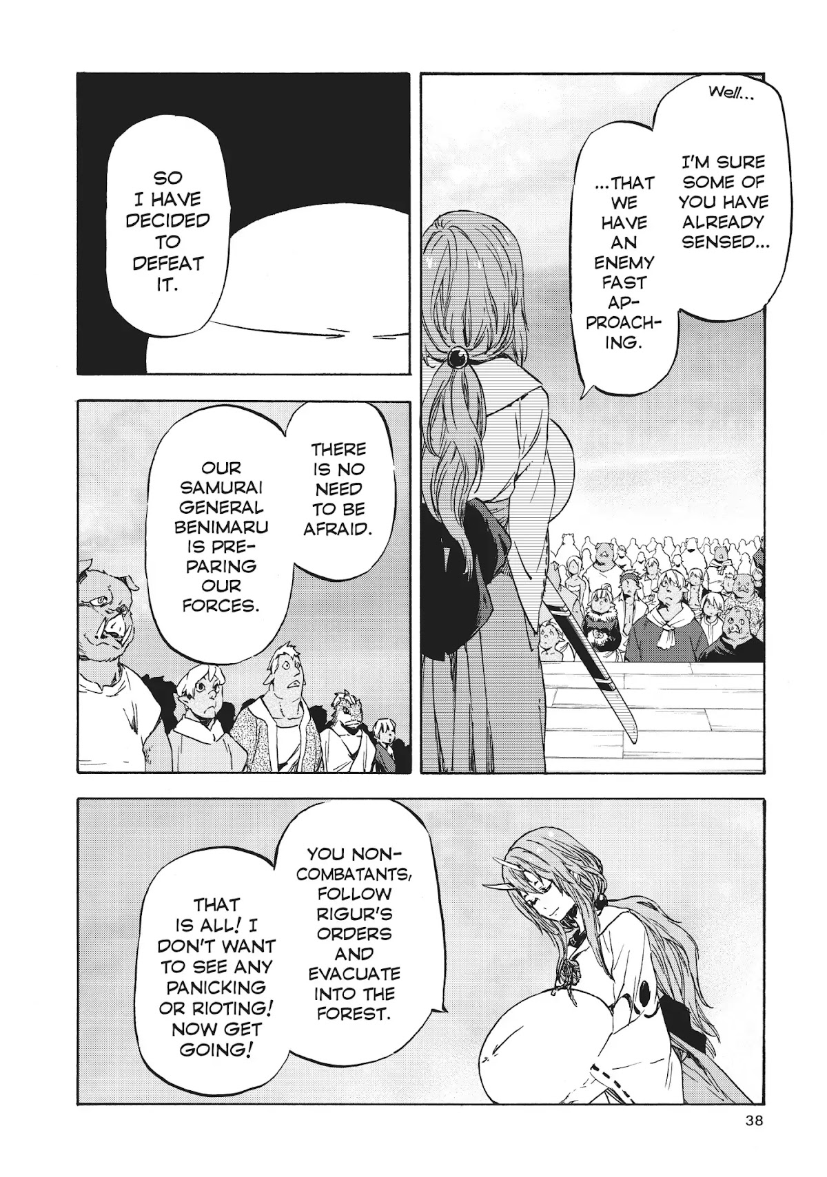 Tensei Shitara Slime Datta Ken Chapter 37 page 4 - Chapter 37: Charybdis