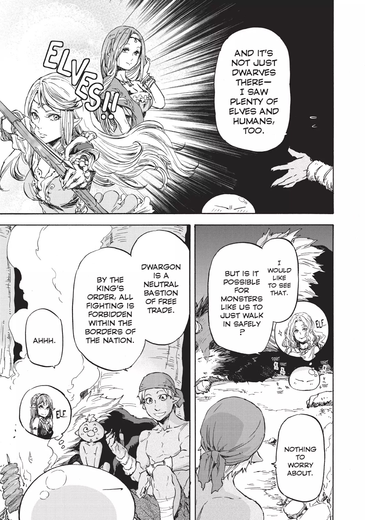 Tensei Shitara Slime Datta Ken Chapter 4 page 21 - Chapter 4: Head for the Dwarf Kingdom