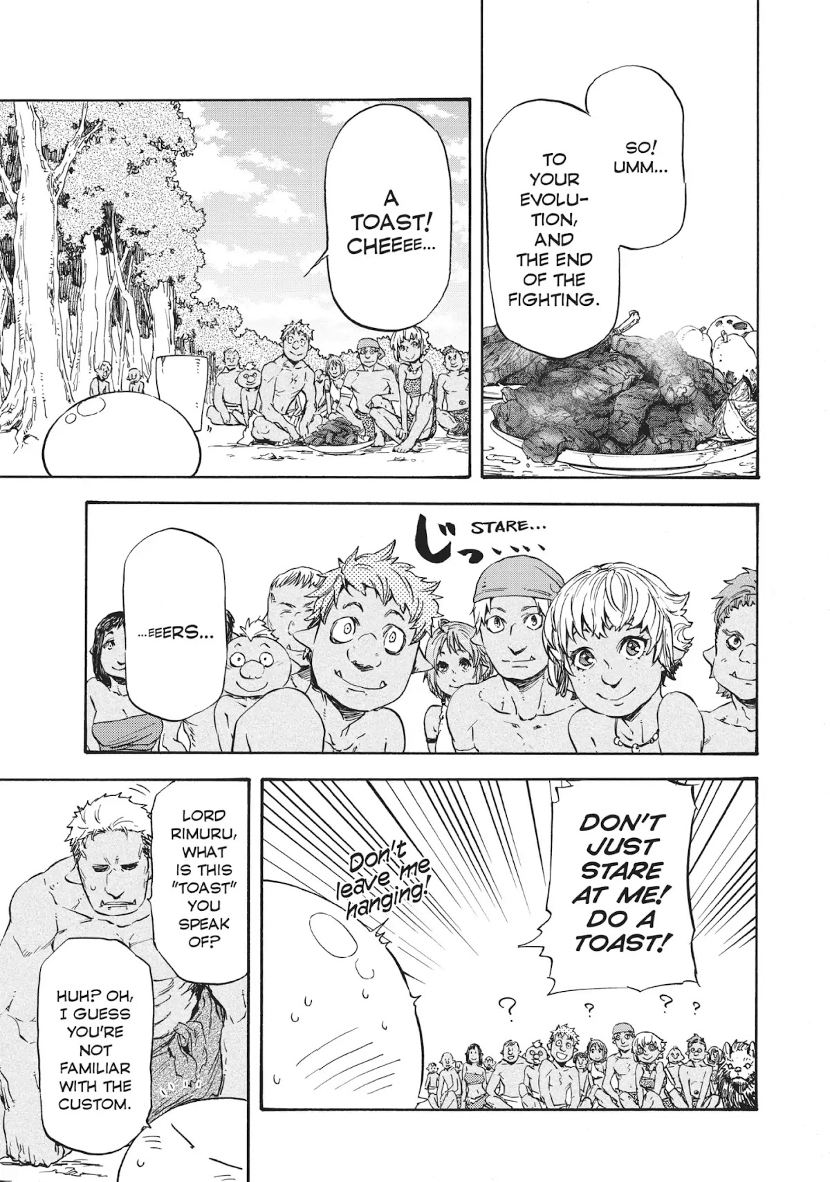 Tensei Shitara Slime Datta Ken Chapter 4 page 3 - Chapter 4: Head for the Dwarf Kingdom