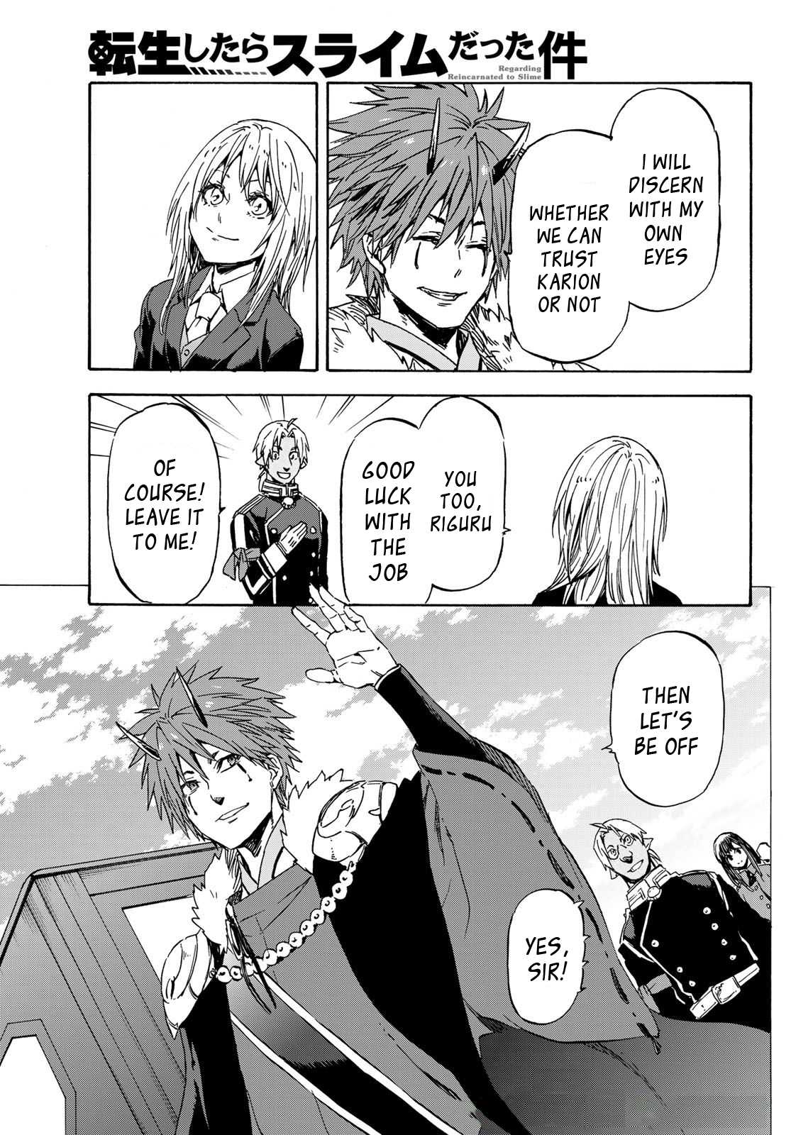 Tensei Shitara Slime Datta Ken Chapter 40 page 10 - Chapter 40: Relations With Yuurazania