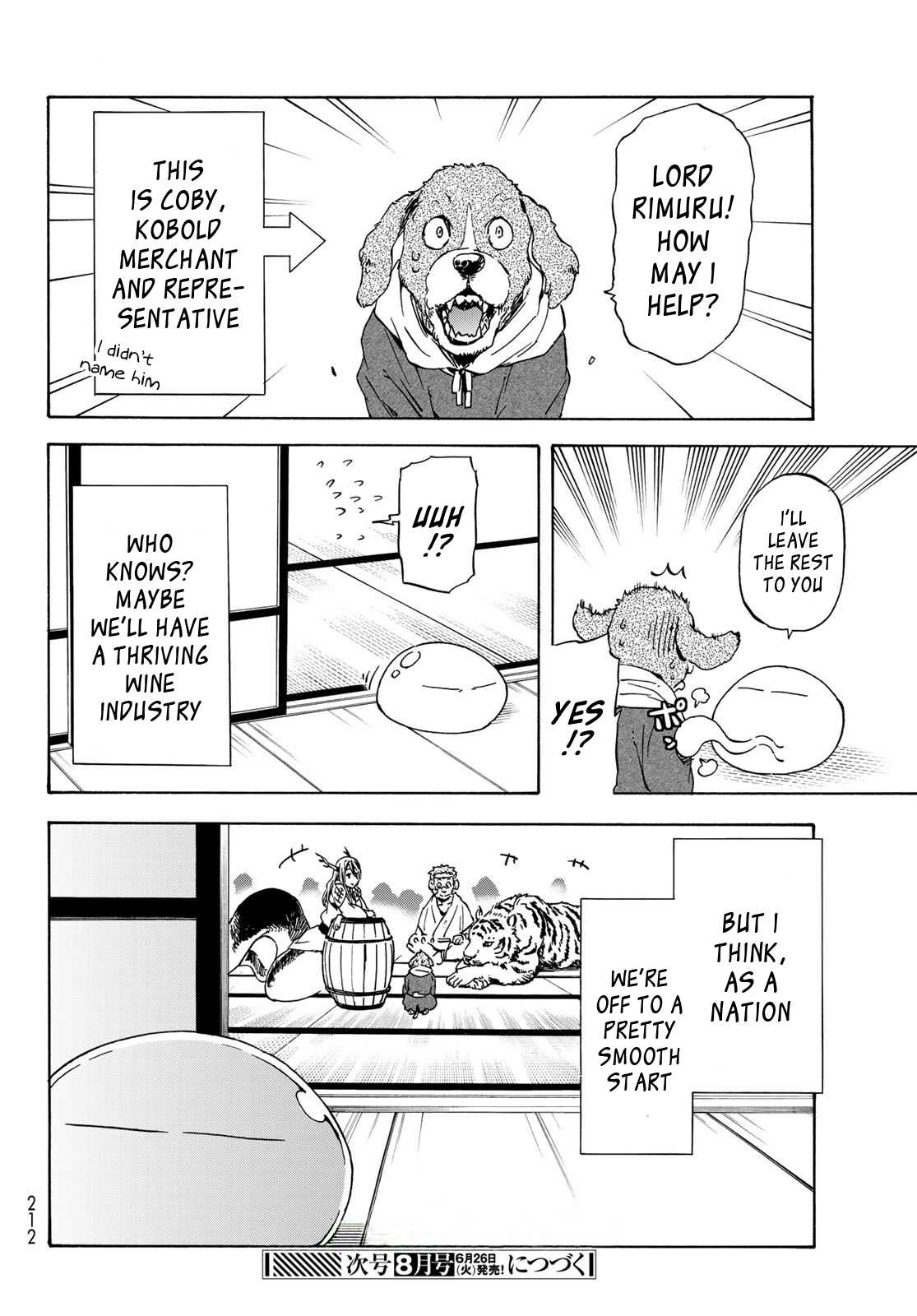 Tensei Shitara Slime Datta Ken Chapter 40 page 57 - Chapter 40: Relations With Yuurazania