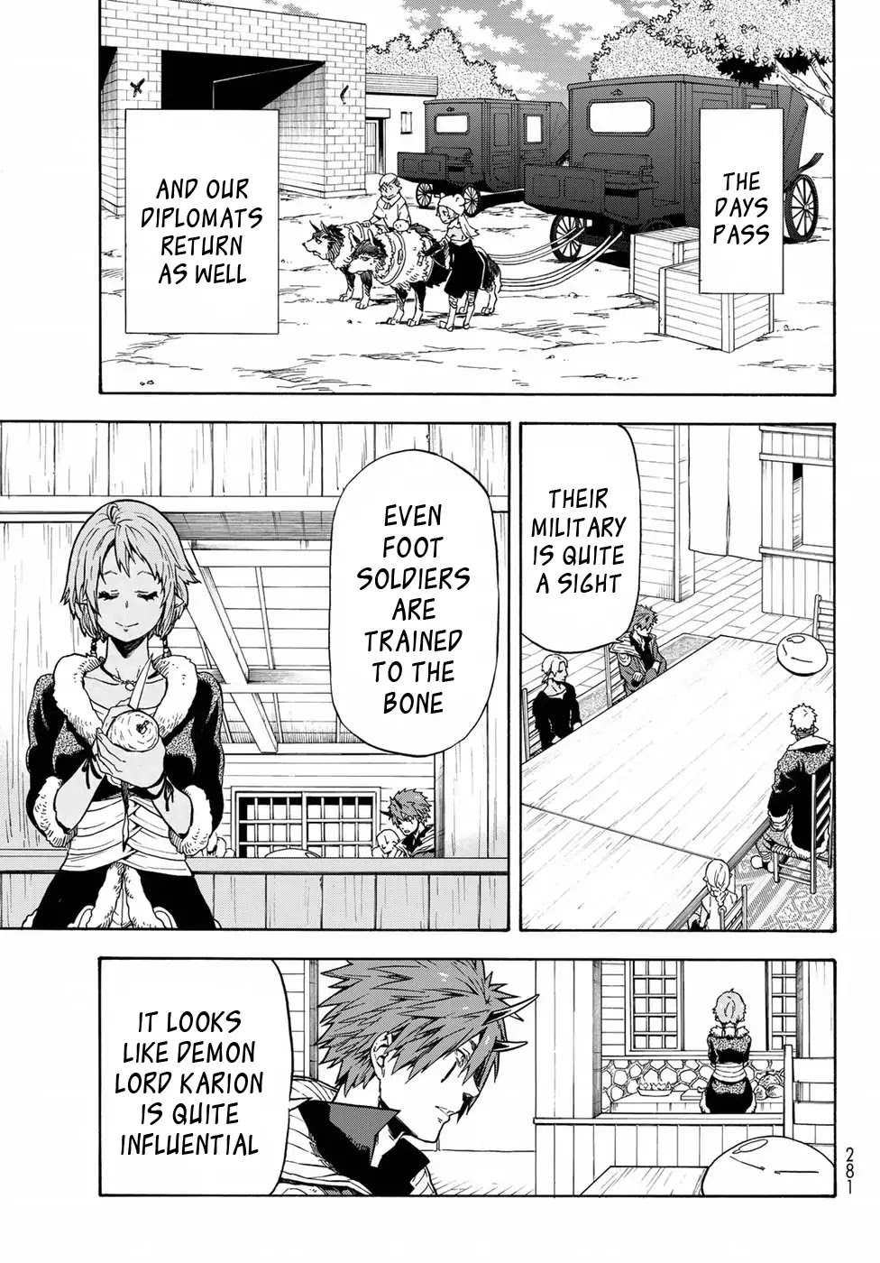 Tensei Shitara Slime Datta Ken Chapter 41 page 6 - Chapter 41: King Gazelle's Invitation (Part 1)