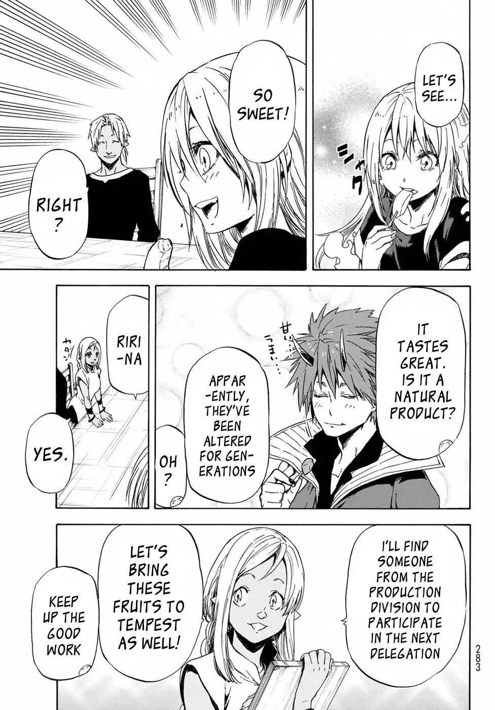 Tensei Shitara Slime Datta Ken Chapter 41 page 8 - Chapter 41: King Gazelle's Invitation (Part 1)