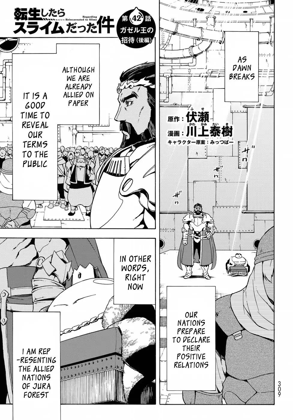Tensei Shitara Slime Datta Ken Chapter 42 page 2 - Chapter 42