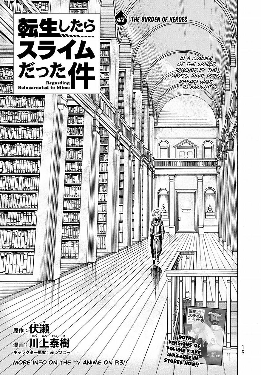 Tensei Shitara Slime Datta Ken Chapter 47 page 5 - Chapter 47: The Burdens of Heroes