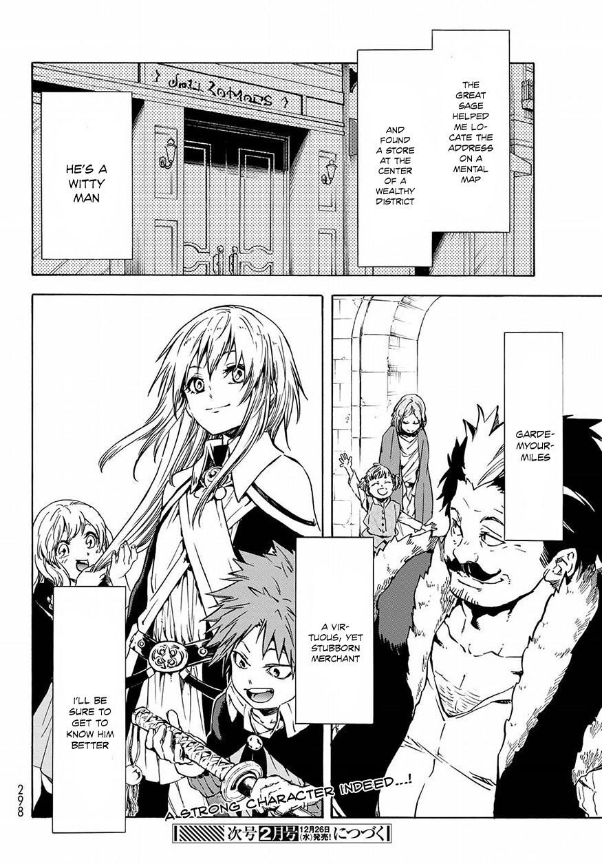 Tensei Shitara Slime Datta Ken Chapter 49 page 21 - Chapter 49: Wealthy Merchant Garde-Myourmiles
