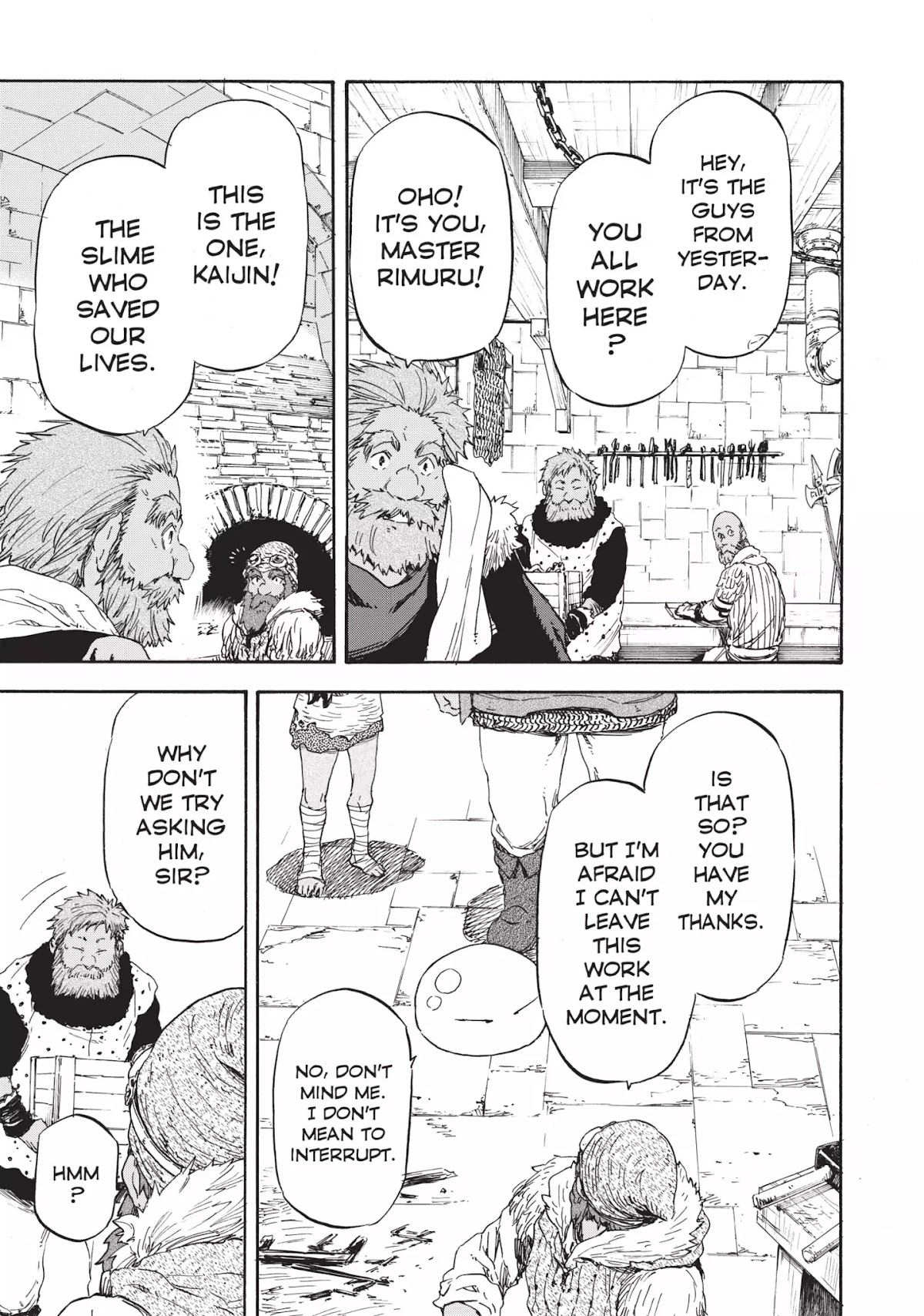 Tensei Shitara Slime Datta Ken Chapter 5 page 21 - Chapter 5: The Dwarven Craftsman
