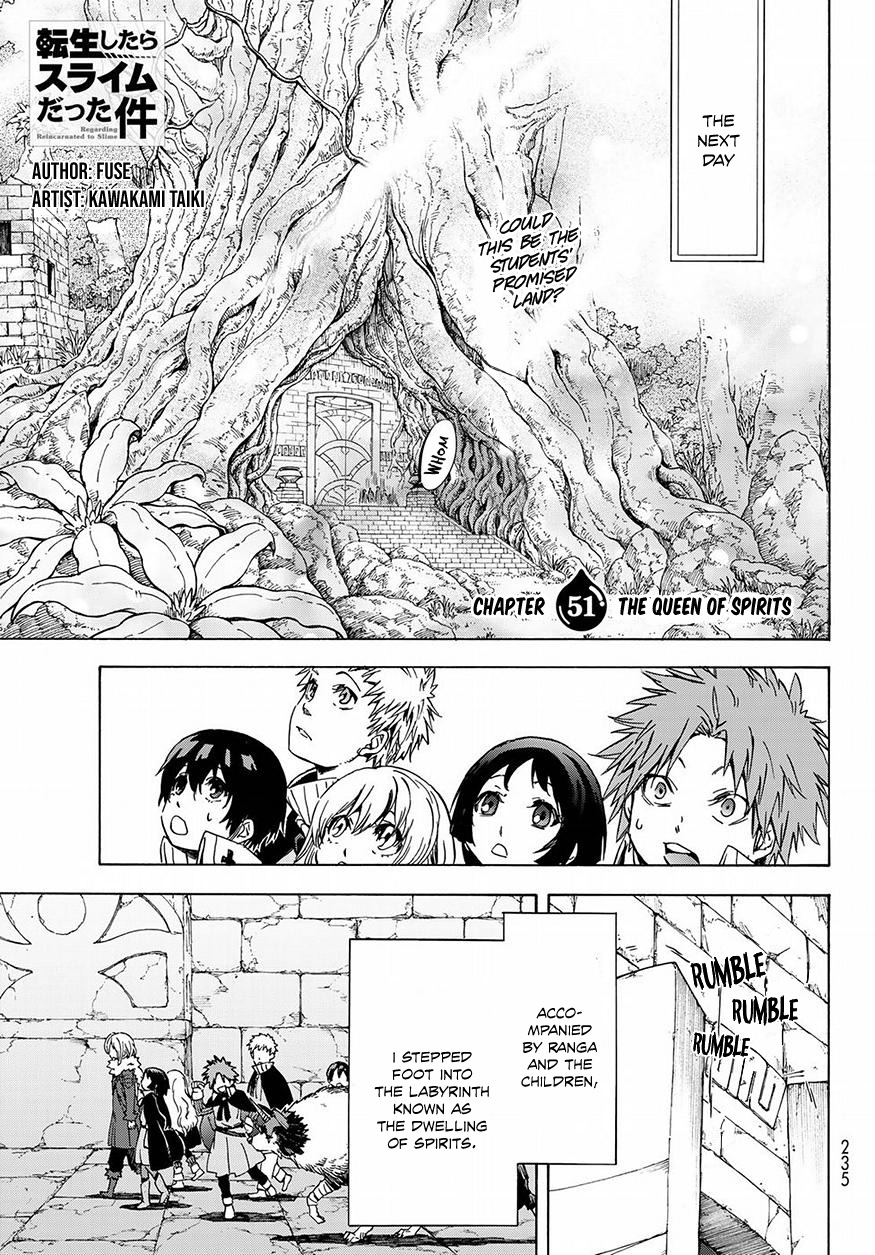 Tensei Shitara Slime Datta Ken Chapter 51 page 2 - Chapter 51: The Queen of Spirits
