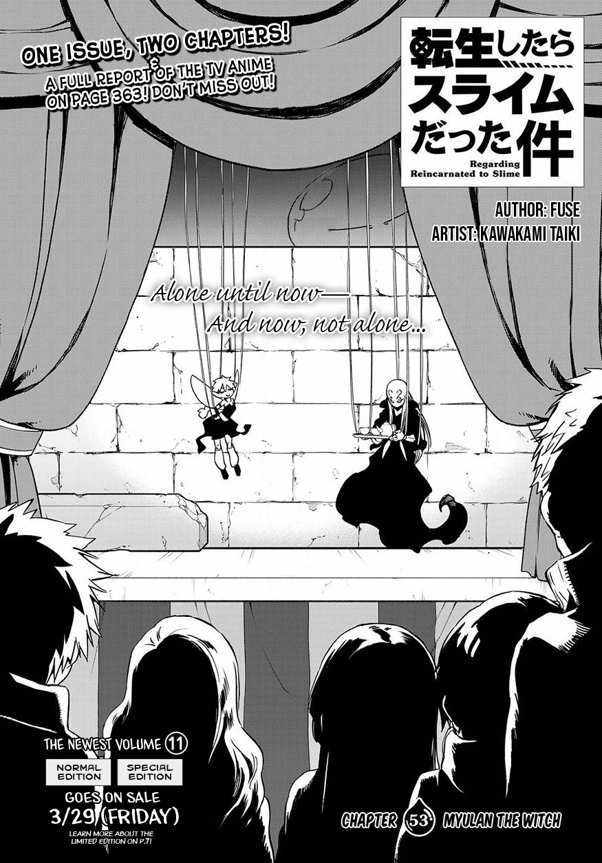 Tensei Shitara Slime Datta Ken Chapter 53 page 5 - Chapter 53: Myulan the Witch
