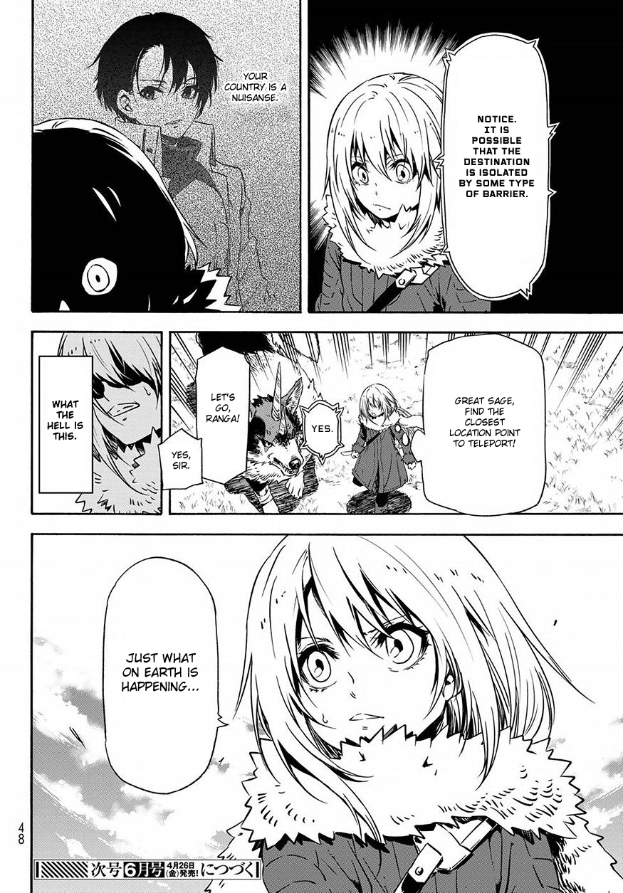Tensei Shitara Slime Datta Ken Chapter 55 page 34 - Chapter 55: The Natural Enemy of Monsters