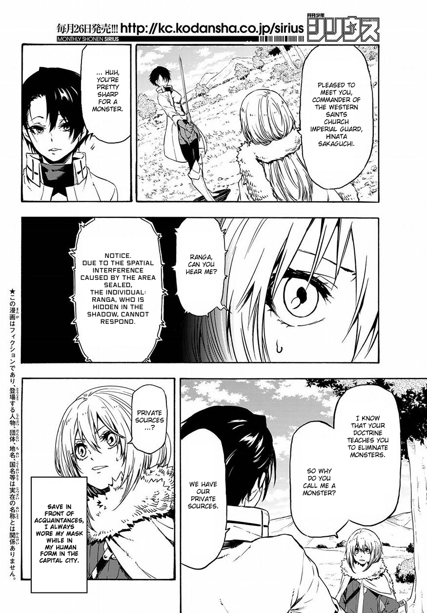 Tensei Shitara Slime Datta Ken Chapter 55 page 5 - Chapter 55: The Natural Enemy of Monsters