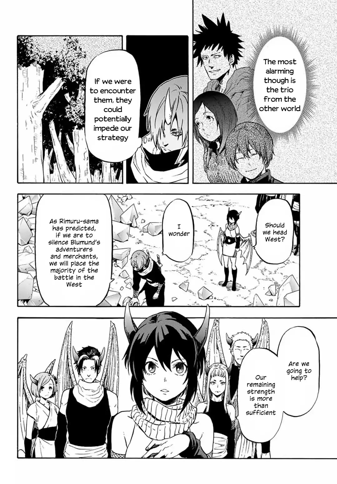 Tensei Shitara Slime Datta Ken Chapter 64 page 12 - Chapter 64: The Difference in Class
