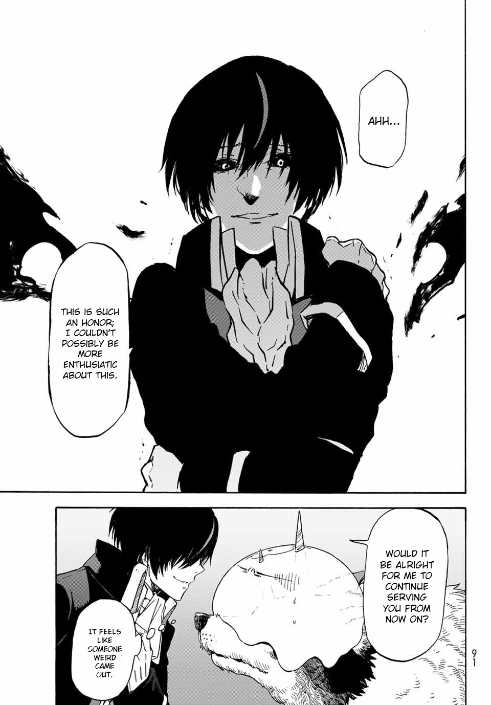 Tensei Shitara Slime Datta Ken Chapter 67 page 14 - Chapter 67: Demon of Respect and Affection