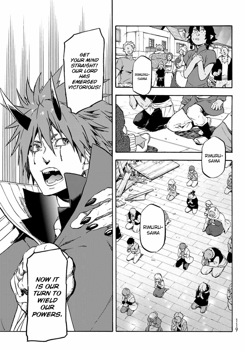 Tensei Shitara Slime Datta Ken Chapter 67 page 40 - Chapter 67: Demon of Respect and Affection