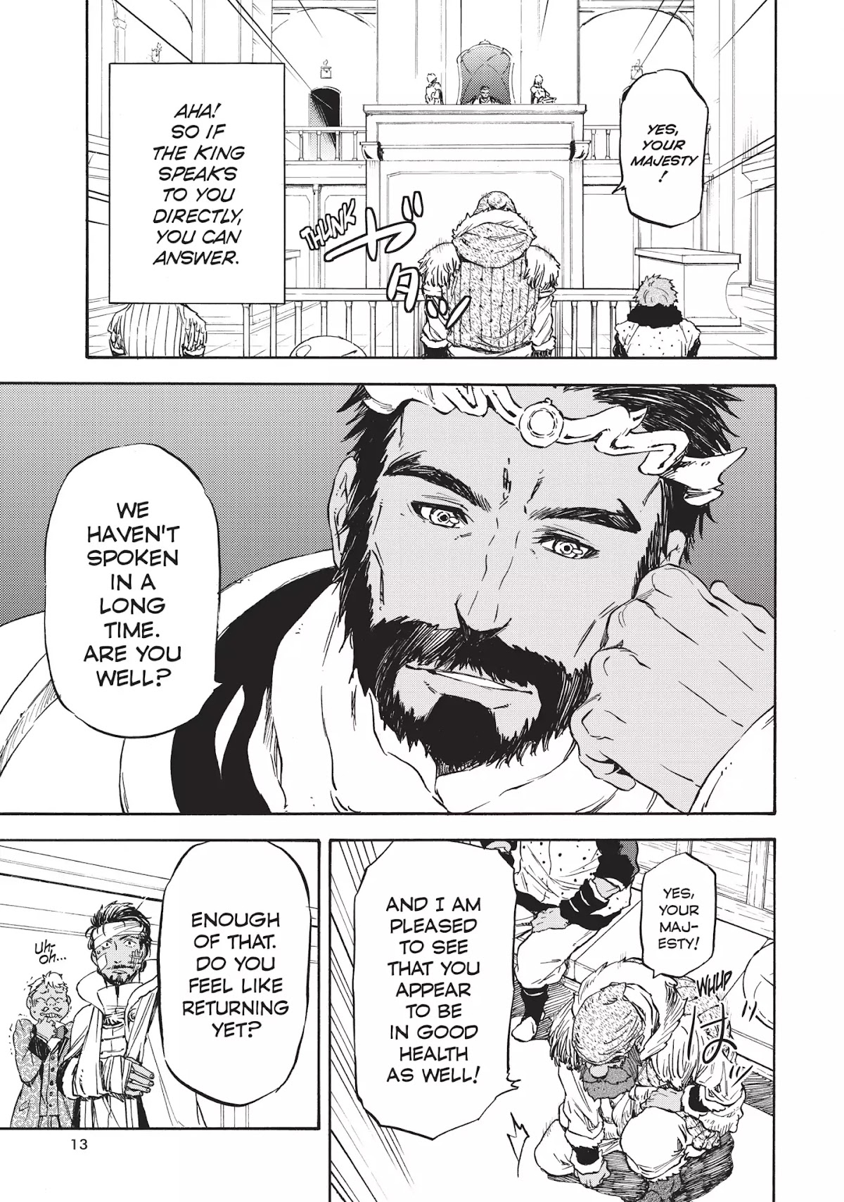Tensei Shitara Slime Datta Ken Chapter 7 page 13 - Chapter 7: The Hero-King's Judgment