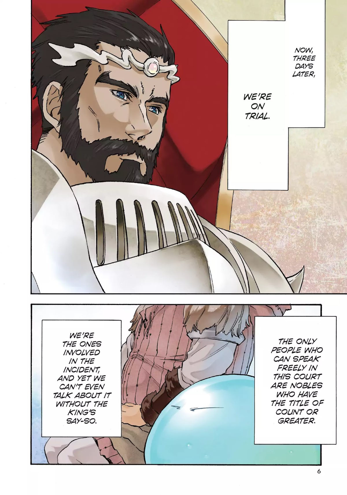 Tensei Shitara Slime Datta Ken Chapter 7 page 6 - Chapter 7: The Hero-King's Judgment