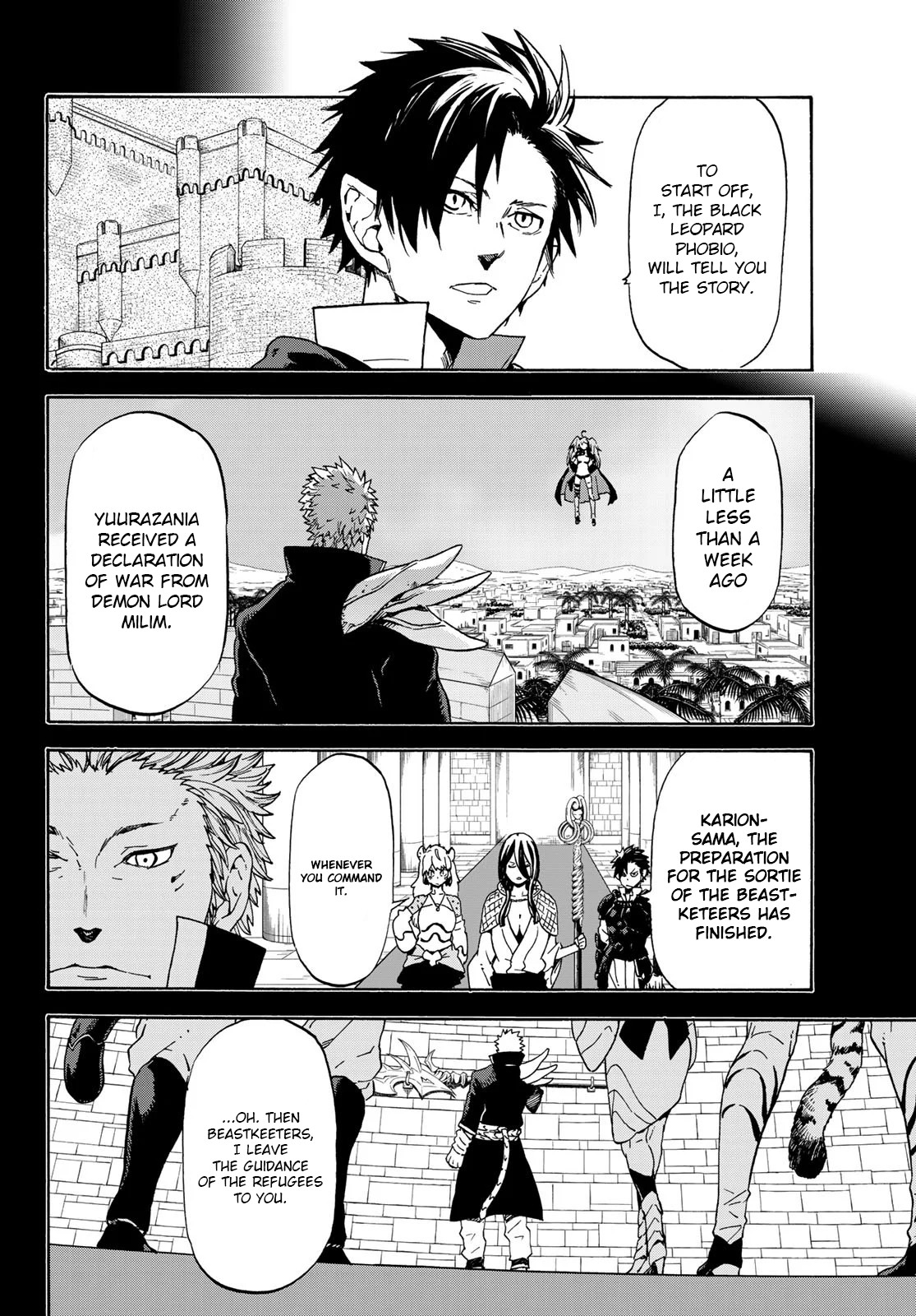Tensei Shitara Slime Datta Ken Chapter 70 page 2 - Chapter 70: Yuurazania, Day of Destruction