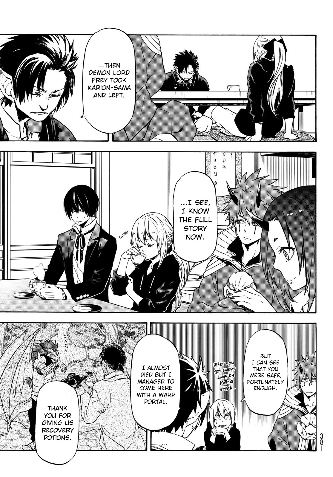 Tensei Shitara Slime Datta Ken Chapter 70 page 28 - Chapter 70: Yuurazania, Day of Destruction